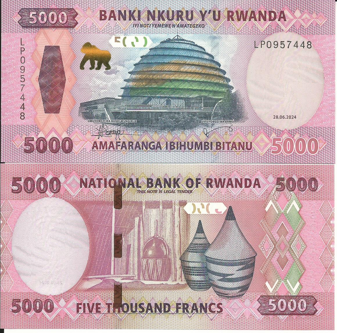 Paper Money Rwanda New Scans – Michael Morris World Paper Money